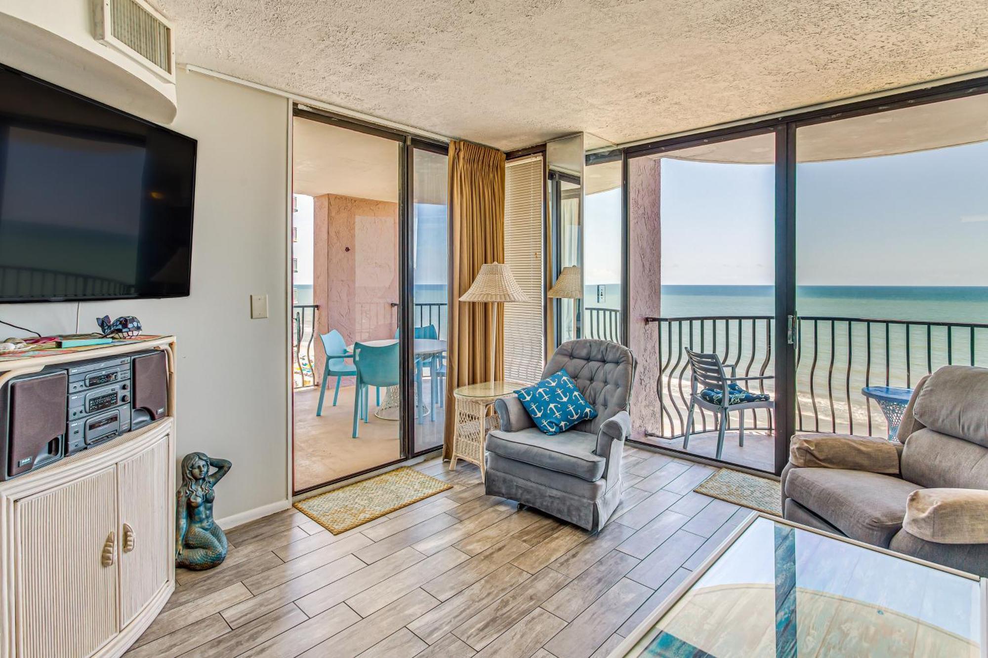 Myrtle Beach Oceanfront Condo With Covered Balcony! Kültér fotó