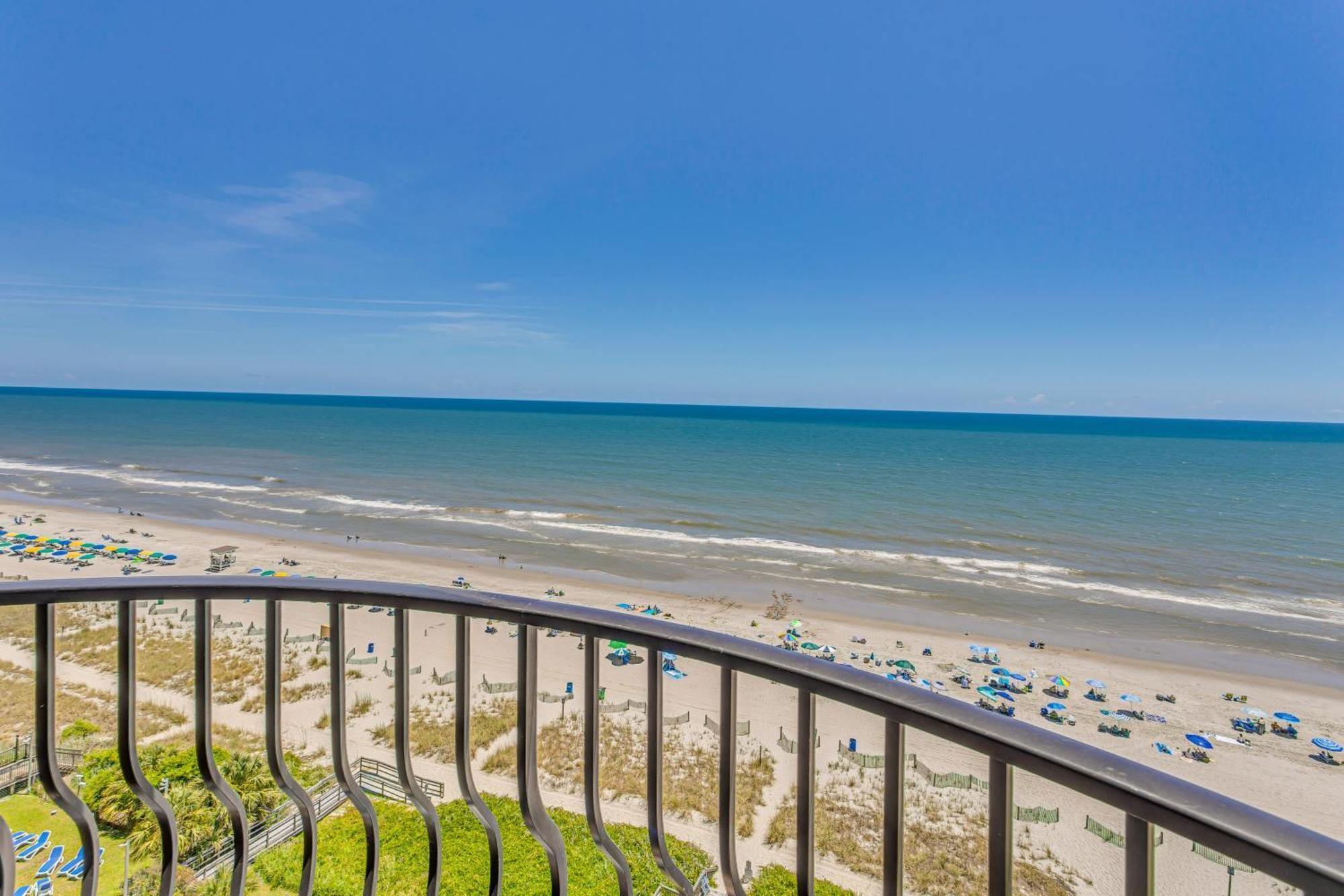 Myrtle Beach Oceanfront Condo With Covered Balcony! Kültér fotó