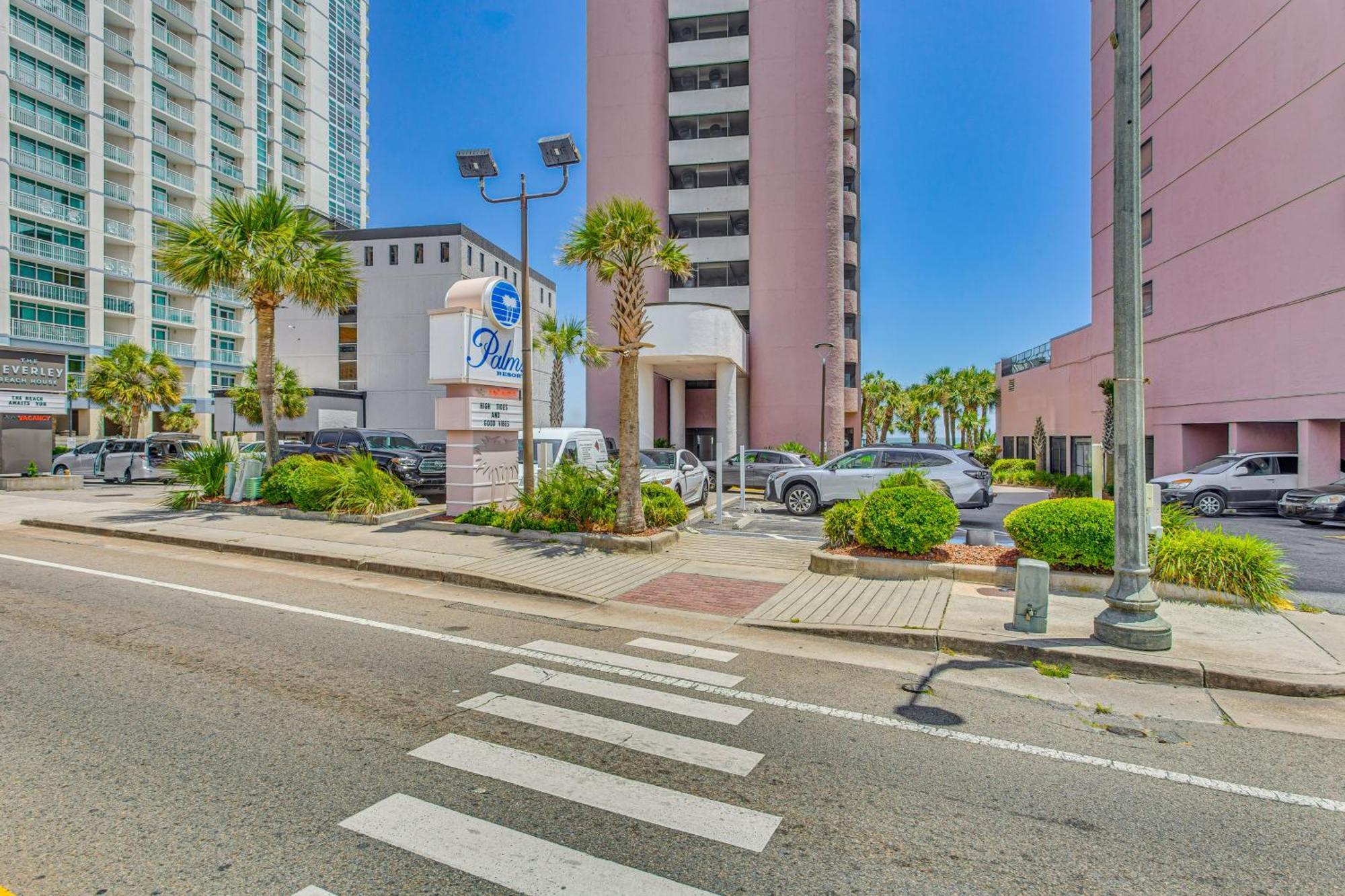 Myrtle Beach Oceanfront Condo With Covered Balcony! Kültér fotó