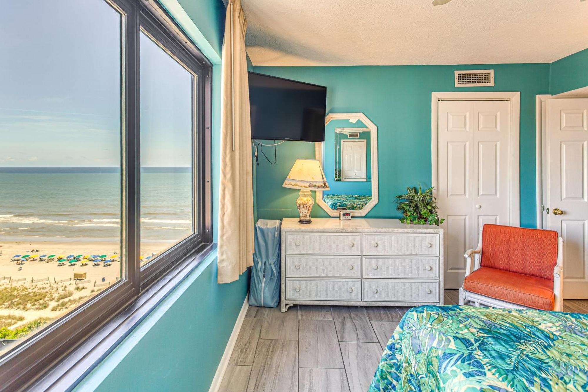 Myrtle Beach Oceanfront Condo With Covered Balcony! Kültér fotó