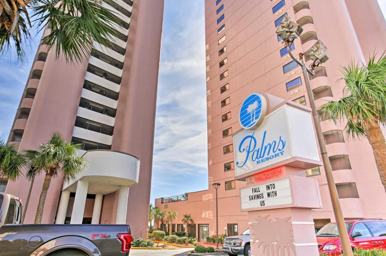 Myrtle Beach Oceanfront Condo With Covered Balcony! Kültér fotó